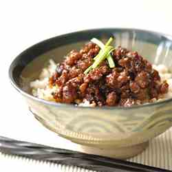 Pork Sauce Rice