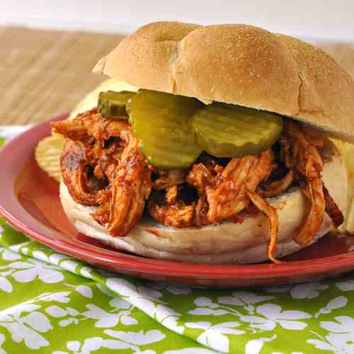 Pulled Chicken Sandwiches