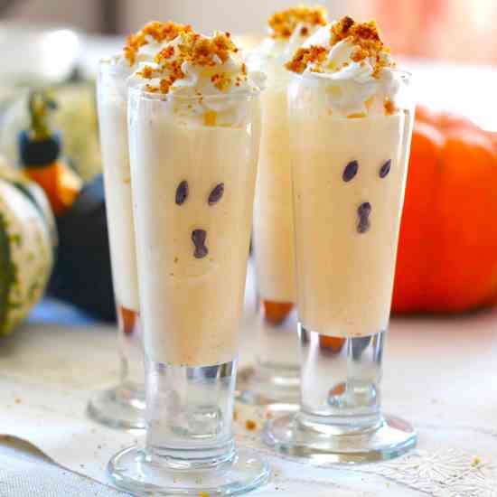 Pumpkin Pie Ice Cream Shooters