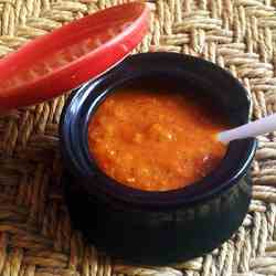 Roasted Tomato Red Chilly Chutney