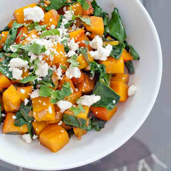 Roasted Beet & Feta Salad