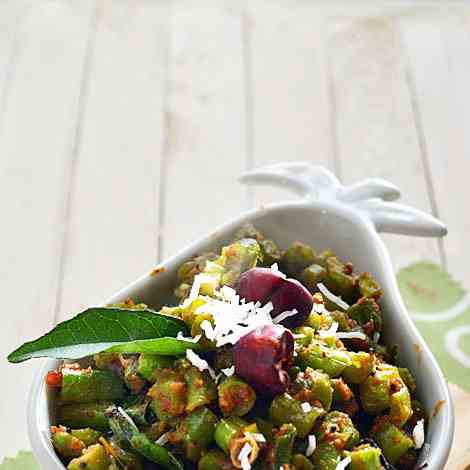 Beans mezhukkupuratti kerala style recipe