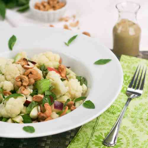 Cauliflower, Apple and Cashew Salad