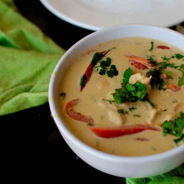 Easy Thai Green Chicken Curry