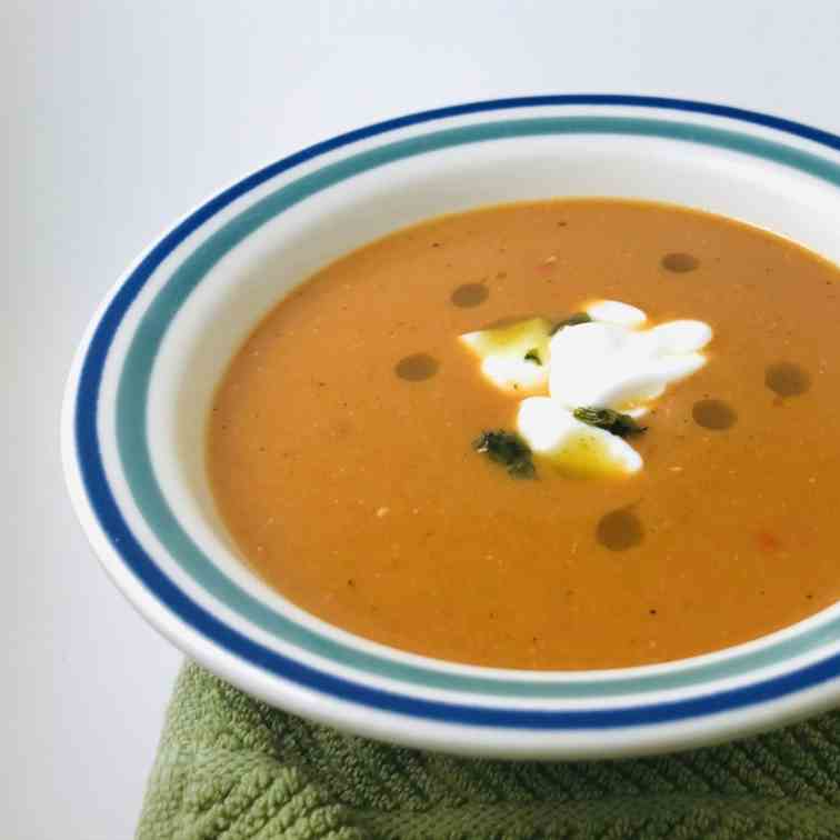 Egyptian Red Lentil Soup