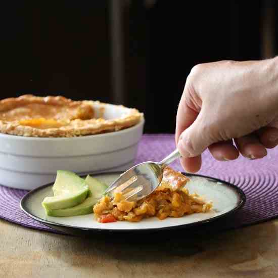 Spicy Vegetable Pie