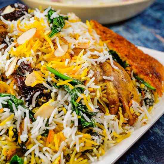 Saffron Rice with Chicken