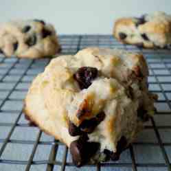 Chocolate Chip Cream Scones