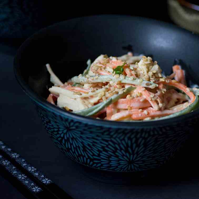 Japanese crab salad