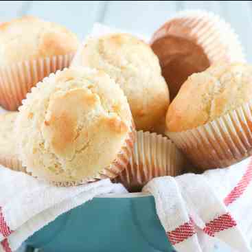 Lemon Sour Cream Muffins