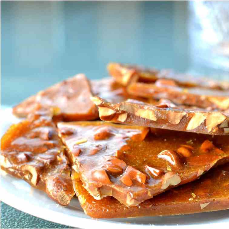 No-Bake Peanut Brittle