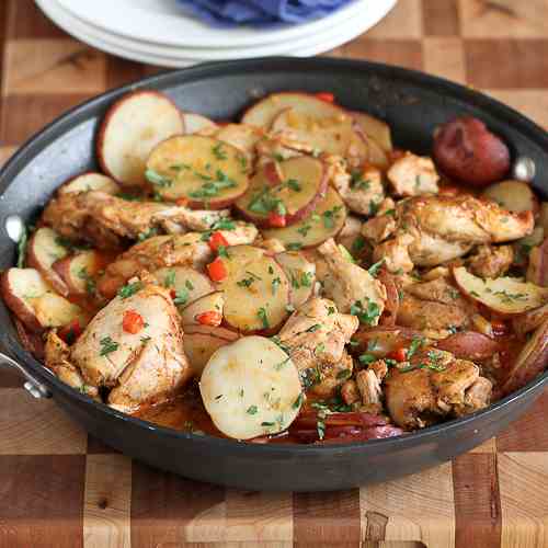 One-Pot Cumin & Smoked Paprika Chicken