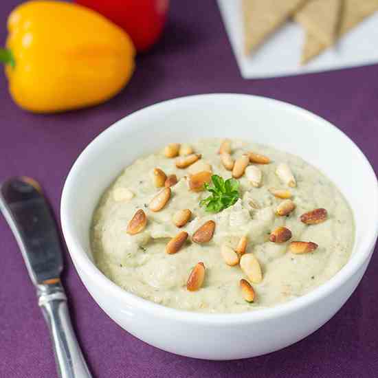 Roasted Eggplant Tahini Dip 