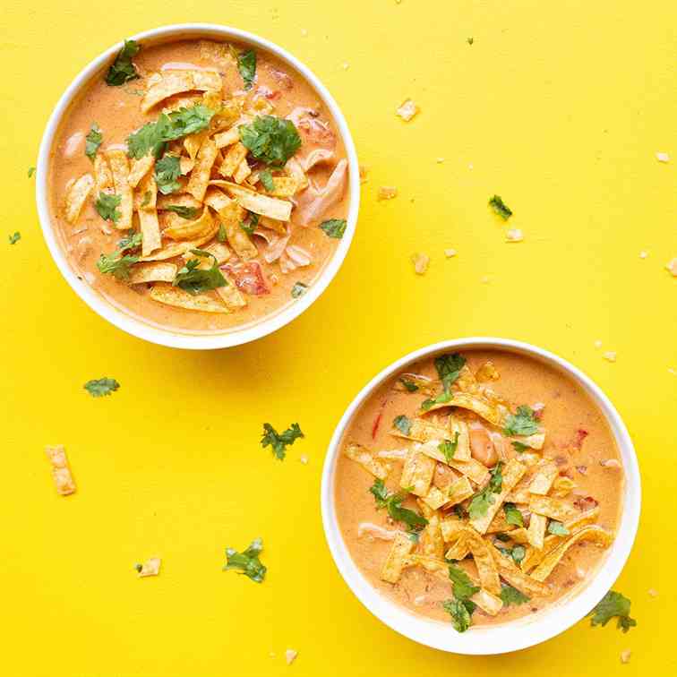 Vegan Tortilla Soup