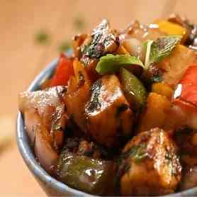 Veg Paneer Chilli Dry