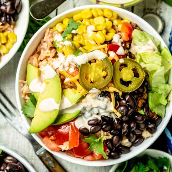 Homemade Chipotle Burrito Bowl