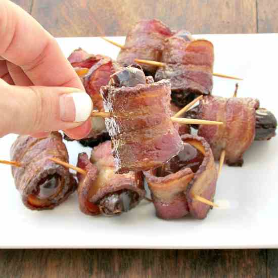 Bacon Wrapped Dates