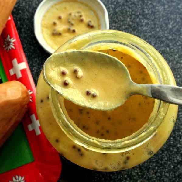 Hot homemade Mustard