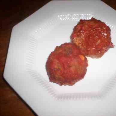 Classic Italian Meatballs- Gluten Free