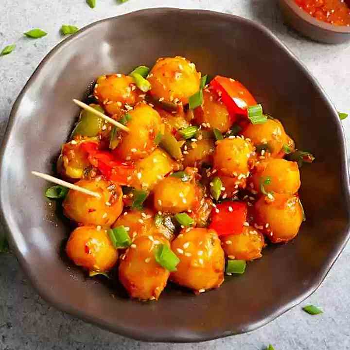 Garlic Chili Potatoes