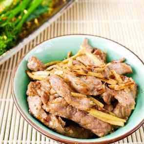 Stir-fried Ginger Pork