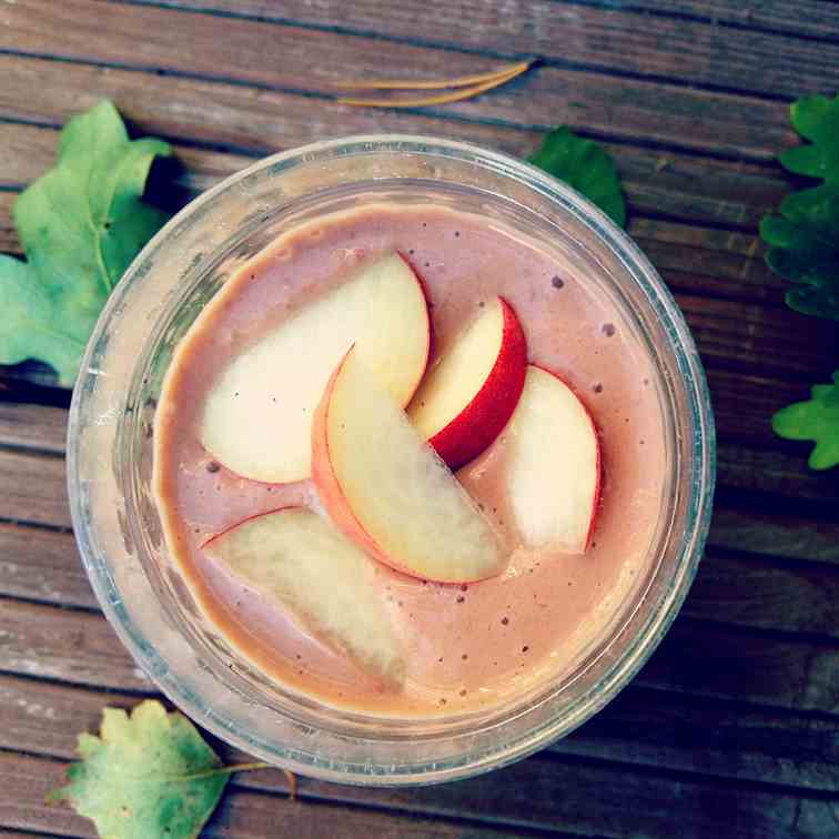 Peach - Chocolate Kefir Smoothie