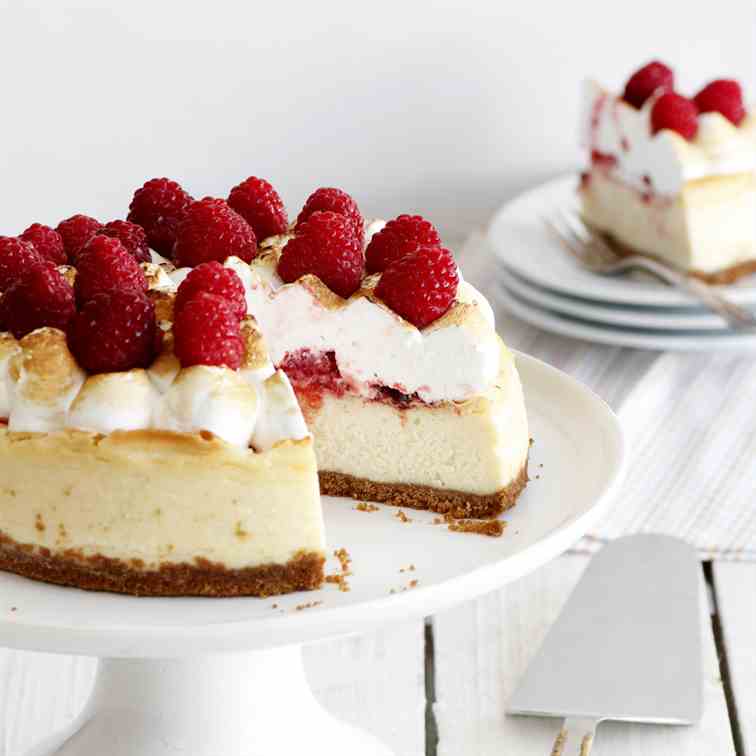 White Chocolate Berry Cheesecake 