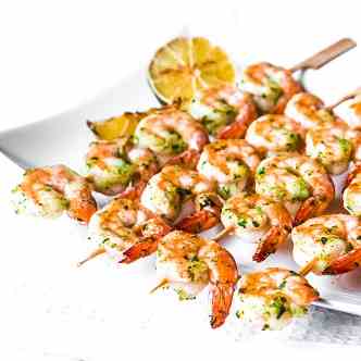 Herby Shrimp Skewers