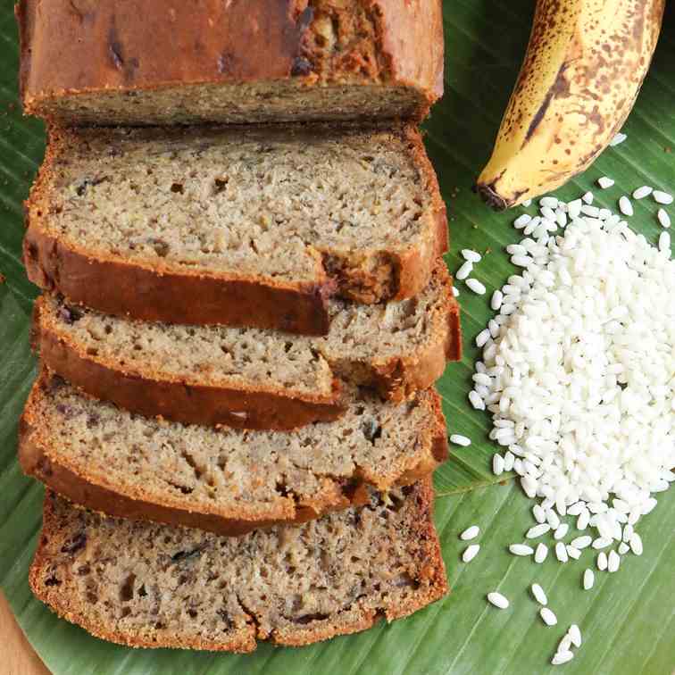 Mochi Banana Bread