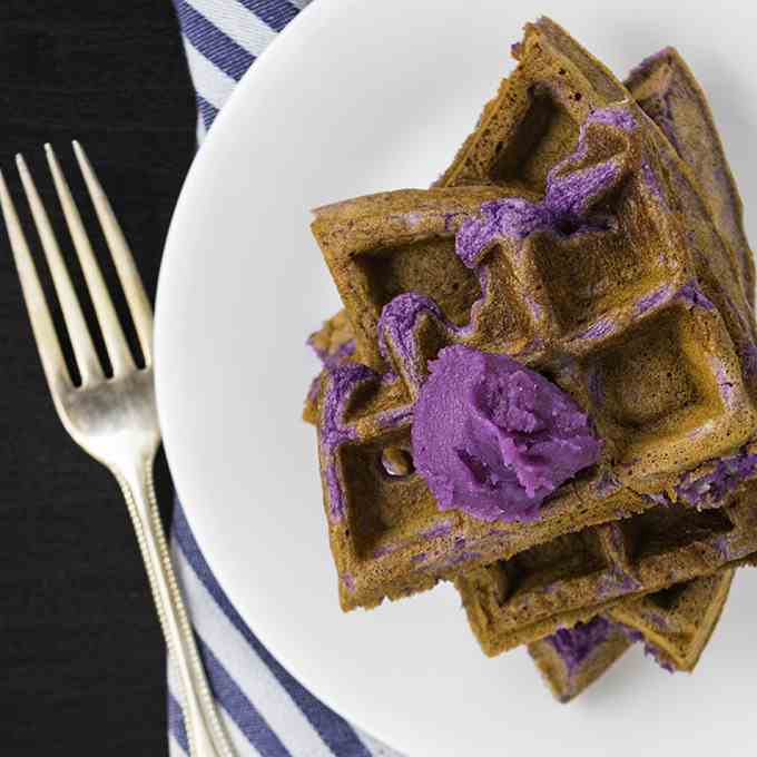 Ube Waffles