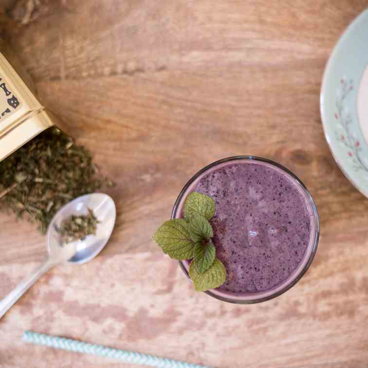 Blueberry Mint Smoothie