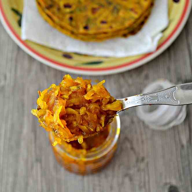 Quick Raw Mango Chunda