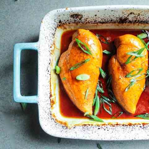 Sticky Asian (Baked) Chicken