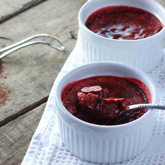 Red Velvet Creme Brulee