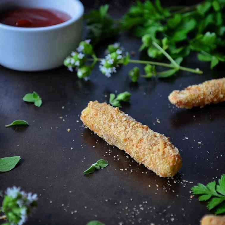 Baked Parmesan Zucchini Sticks