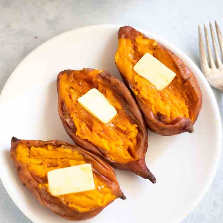 How to cook sweet potatoes in instant pot