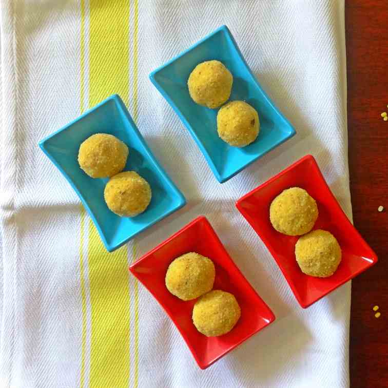 Moong Dal (Split Green gram) Ladoo Recipe