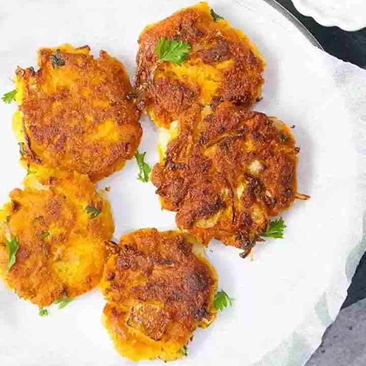 Vegan Chickpea Squash Fritters