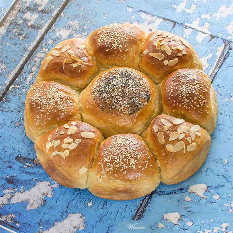 Enriched Eggs & Grains Challah 