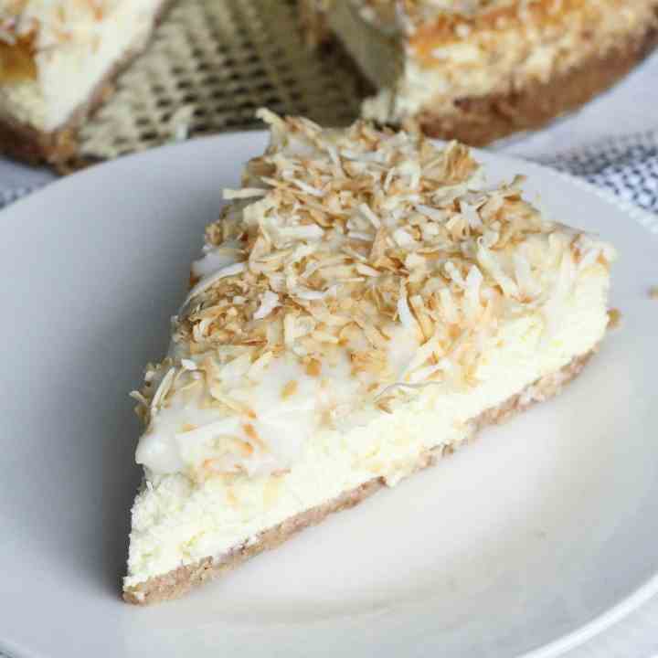 Coconut Cream Cheesecake