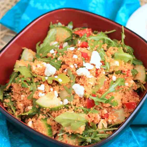 Cous Cous Salad with Feta - Mint