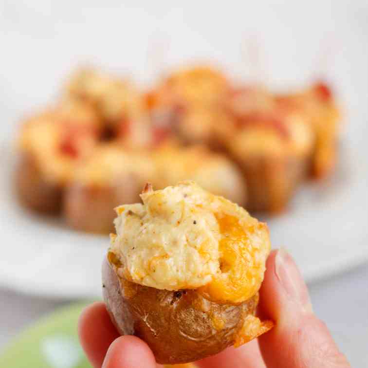 Jalapeno Popper Stuffed Potatoes