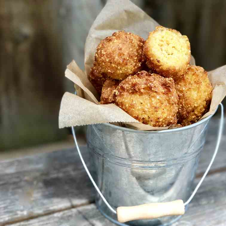 Hushpuppies With Maple Butter 