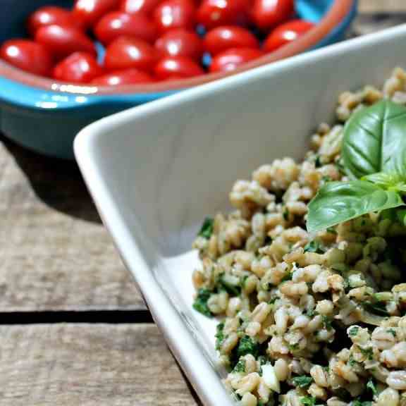 Barley and Spinach Risotto Recipe