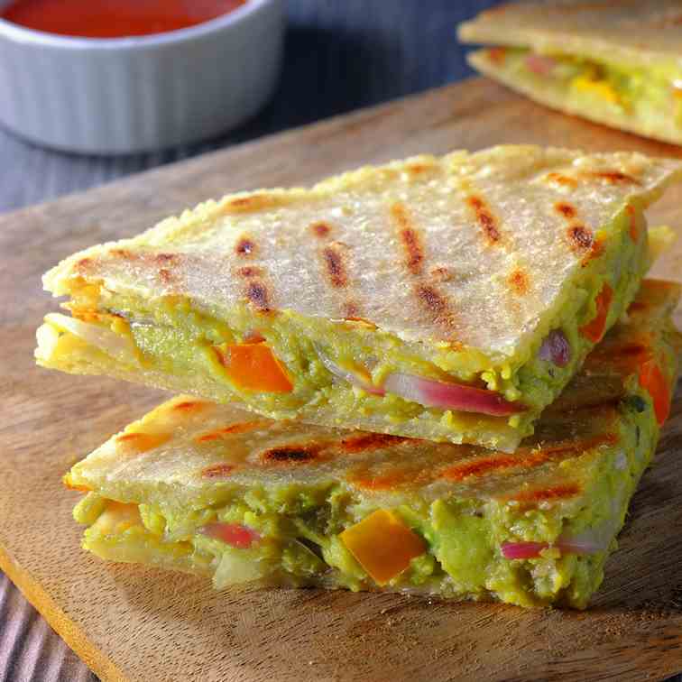 Grilled Avocado Quesadilla