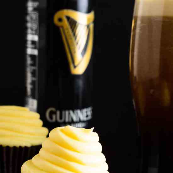 Guinness cupcakes