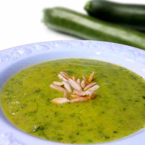 Zucchini Almond Soup