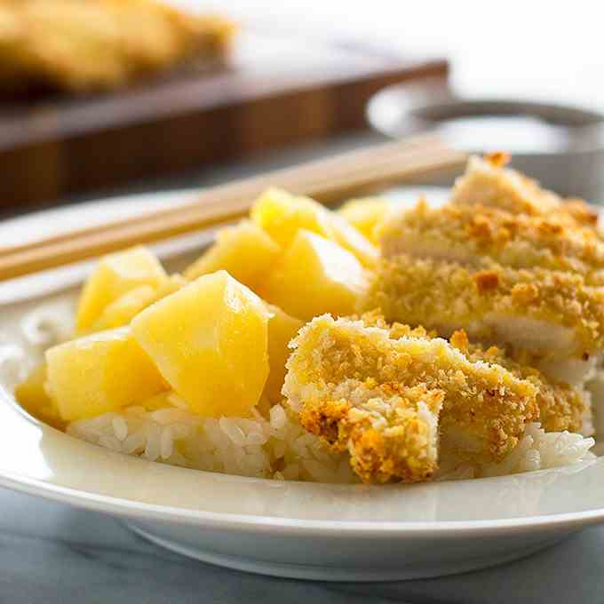 Easy Baked Chicken Katsu