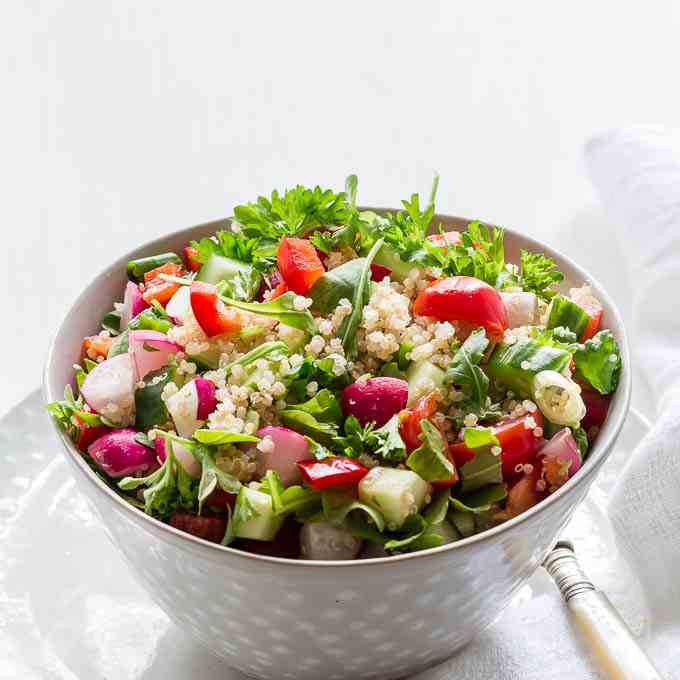 A Summer Herbed Quinoa Salad