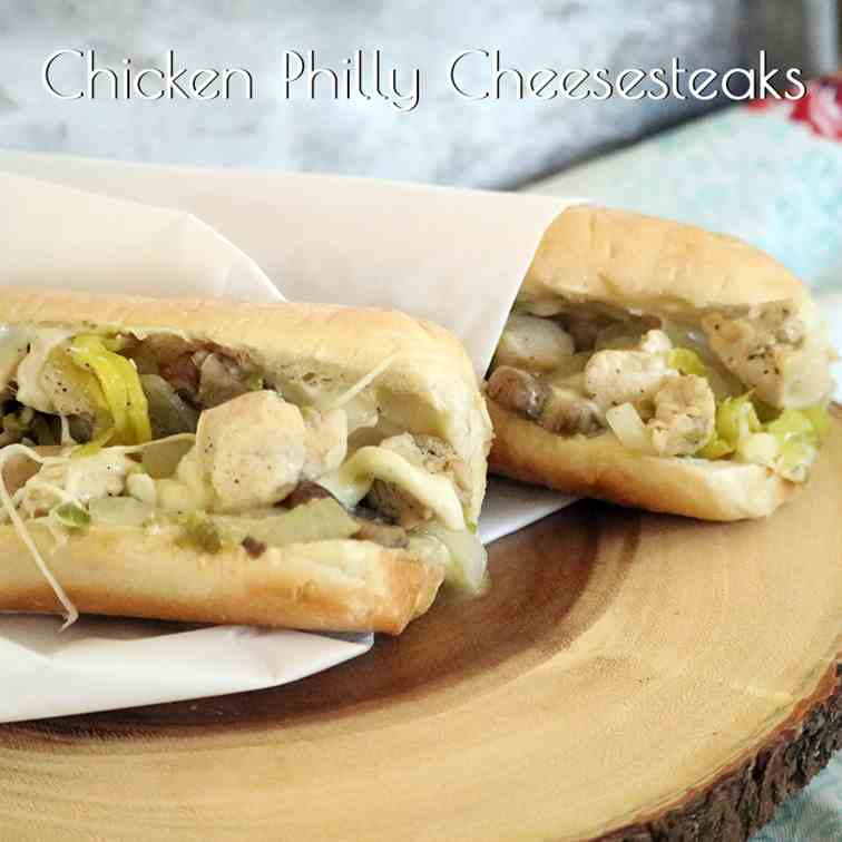 Chicken Philly Cheesesteak